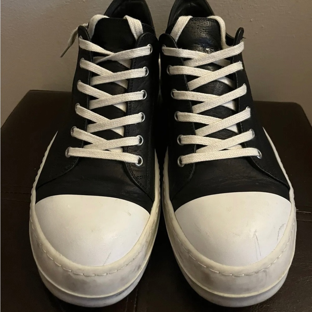 Rick Owens Mainline Leather Ramones Low Size 41